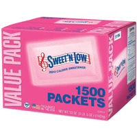 Sweet 'N Low Zero Calorie Sweetener - 1500 Packets
