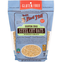 Bob's Red Mill, Steel Cut Whole Grain Oats, 24 Oz