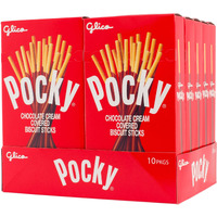 Pocky Biscuit Stick, Chocolate, 2.47 Ounce (Pack Of 10)