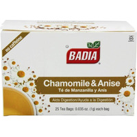 Badia Tea Chamomile And Anise 25 Bg 2 Pack