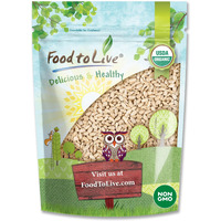 Food To Live - Organic Sunflower Seeds, 4 Pounds Hulled, Raw, Non-Gmo, Dried Kernels, Unsalted, Kosher, Vegan, Keto, Paleo, Sirtfood, Bulk, Good Source Of Protein