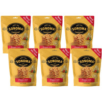 Sonoma Creamery - Cheese Crisps, Pepper Jack, 2.25 Oz (6 Count) | Savory Snack | High Protein | Low Carb | Gluten Free |Keto-Friendly