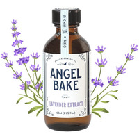 Pure Bulgarian Lavender Extract For Baking And Mixology. Keto Friendly, Vegan, Gluten Free. (Lavender, 2 Oz)
