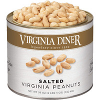 Virginia Diner - Gourmet Natural Extra Large Salted Virginia Peanuts, 36 Ounce