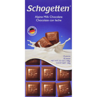 Schogetten Alpine Milk Chocolate German Chocolate Bars (Pack Of 3)