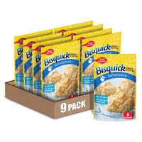 Betty Crocker Bisquick Complete Buttermilk Biscuit Mix, Just Add Water, 7.5 Oz. (Pack Of 9)