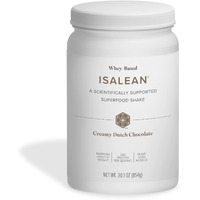 Isagenix Isalean Shake - Meal Replacement Protein Shake Supports Healthy Weight & Muscle Growth - Protein Powder Enriched With 23 Vitamins - Creamy Dutch Chocolate, 30.1 Oz (14 Servings)