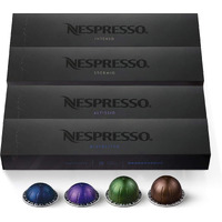 Nespresso Capsules Vertuo, Dark Assortment Variety Pack, Dark Roast Coffee & Espresso, 40-Count Coffee & Espresso Pods, Brews 7.8 Oz. And 1.35Oz.