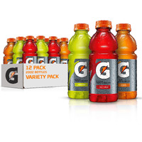 Gatorade Thirst Quencher Sports Drink, Variety Pack, 20Oz Bottles, 12 Pack, Electrolytes For Rehydration