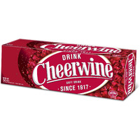 Cheerwine Cherry Fridge Pack Soft Drink, 12 Ounce (12 Cans)