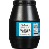 Roland Foods Pitted Baby Kalamata Olives From Greece, 4.4 Pound, Packaging May Vary