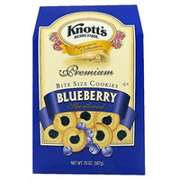 Knott's Berry Farm Shortbread Cookies (Blueberry, 20-Ounce Box)