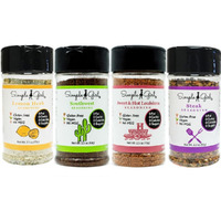 Simple Girl Gourmet Spice Set With Southwest Seasoning - Sugar Free - Vegan And Diabetic Friendly - Carb Free - Gluten Free - Msg Free - Compatible With...