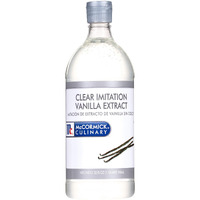 Mccormick Culinary Clear Imitation Vanilla Extract, 32 Fl Oz - One 32 Fluid Ounce Bottle Of Clear Vanilla Flavoring For Baking, Perfect In Baked Goods, Frostings, Custards And Desserts