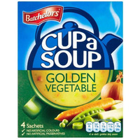 Batchelors Cup A Soup Golden Vegetable (4 Per Pack - 82G)