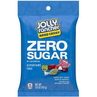 Jolly Rancher Zero Sugar Assorted Fruit Flavored Sugar Free Candy, 3.6 Ounce (Pack Of 12)