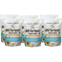 Nature Nates Popped Sorghum, Avocado Oil Sea Salt - Sorghum, Keto & Gluten Free, Healthy Snacks, Better Than Popcorn, Made In Usa - 5 Ounce (Pack Of 6)