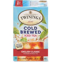 Twinings English Classic Cold Brewed Tea Bags, 20 Ct