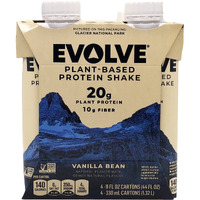 Evolve Ideal Vanilla Protein Shake 4Pk, 11 Fz