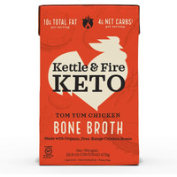 Kettle & Fire Tom Yum Chicken Bone Broth, 16.9 Oz