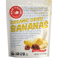 Made In Nature Organic Dried Chewy Banana Slices, 12 Ounce (Pack Of 1) - Vegan Snack, Non-Gmo, Unsulfured, Gluten Free, Kosher