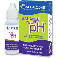 Alkazone Balance Your Ph, Antioxidants Alkaline Mineral Drops, Single 1.25 Oz Pack, Portable, Yields 10 Gallons Of Alkaline, Antioxidant Water, Unflavored, Ph Balance, Hydration