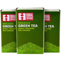 Equal Exchange Organic Green Tea, 20-Count (Pack Of 3)