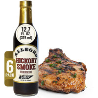 Allegro - The Marinate Everything Marinades | Perfect Marinades For Meat & Veggies | Marinade For Grilling, Roasting & Cooking | Kosher & Gluten Free | 12.7 Oz (Pack Of 6) - Hickory Smoke