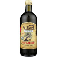 Paesanol Organic Unfiltered Extra Virgin Olive Oil 33.8 Fl Oz Glass