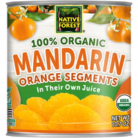 Native Forest Organic Mandarin Oranges - Mandarin Oranges Canned, Organic Mandarins, Organic Oranges, Canned Fruit - 10.7 Ounce (Pack Of 6)
