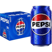 Pepsi Cola Soda, 12Oz Cans, 24 Pack