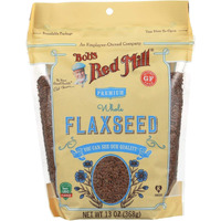 Bobs Red Mill Raw Whole Flaxseed, Golden, 13 Ounce (Pack Of 4)
