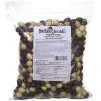 Dilettante Espresso Blend Espresso Beans In Semisweet, Milk And White Chocolate, 5 Pound