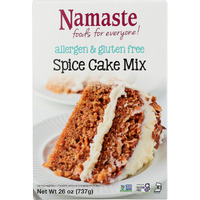 Namaste Foods, Gluten Free Spice Cake Mix, Allergen-Free,26 Oz (Pack Of 6)