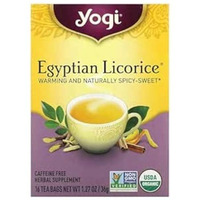 Organic Egyptian Licorice 16 Tea Bags By Yogi Tea