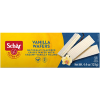 Schar - Vanilla Wafers - Certified Gluten Free - No Gmo's, Wheat Or Preservatives - (4.4 Oz) 6 Pack