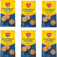 Schar - Shortbread Cookies - Certified Gluten Free - No Gmo's, Lactose, Wheat Or Preservatives - (7.1 Oz) 6 Pack
