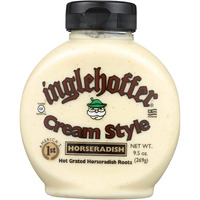 Inglehoffer Cream Style Horseradish, 9.5-Ounce Squeezable Bottles (Pack Of 2)