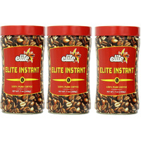 Elite Instant Coffee, 7Oz (3 Pack) | Rich & Aromatic, Product Of Israel, Kosher Excluding Passover