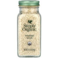 Simply Organic Whole Sesame Seed, Certified Organic | 3.7 Oz | Sesamum Indicum L.