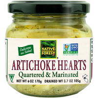Native Forest Quartered & Marinated Artichoke Hearts - Artichokes, Canned Artichoke Hearts Marinated, Artichoke Hearts Canned - 6 Ounce (Pack Of 6)