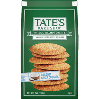 Tate's Bake Shop Coconut Crisp Cookies, 7 Oz