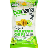 Barnana, Plantain Chips, Organic, Acapulco Lime, 5 Oz, 1 Count