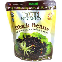Jyoti Organic Black Beans, 10 Ounce (Pack Of 6)