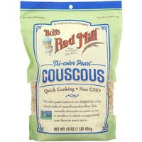 Bobs Red Mill Couscous Pearl Tri-Color, 16 Oz