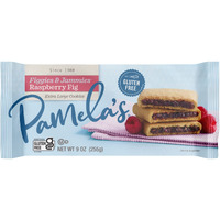 Pamela's Products Gluten Free Figgies & Jammies Cookies, Raspberry & Fig, 9 Ounce (Pack Of 6)