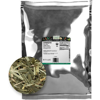 Frontier Co-Op Organic Lemongrass, 1Lb Bulk Bag, Cut & Sifted | 100% Pure & Natural Dried Lemon Grass | Perfect For Lemongrass Tea & Seasoning, Kosher
