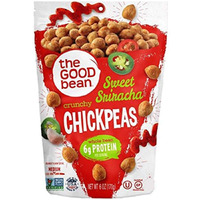 The Good Bean Crunchy Chickpeas Snacks, Sweet Sriracha , 6 Ounce