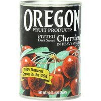 Oregon Fruit Products Dark Sweet Cherries In Heavy Syrup, 15 Ounce (Pack Of 8)