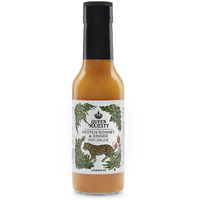 Queen Majesty Scotch Bonnet & Ginger Hot Sauce, 5 Oz - All Natural Scotch Bonnet, Habanero, & Ginger Condiment - Vegan, Kosher, Gluten Free, Non Gmo, No Sugar, Award Winning & Featured On Hot Ones